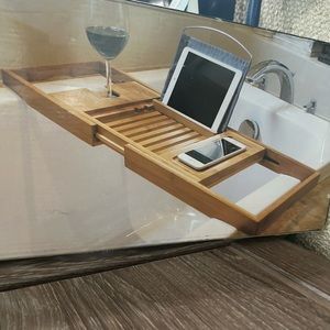 Bamboo Bathtub Caddy Tray